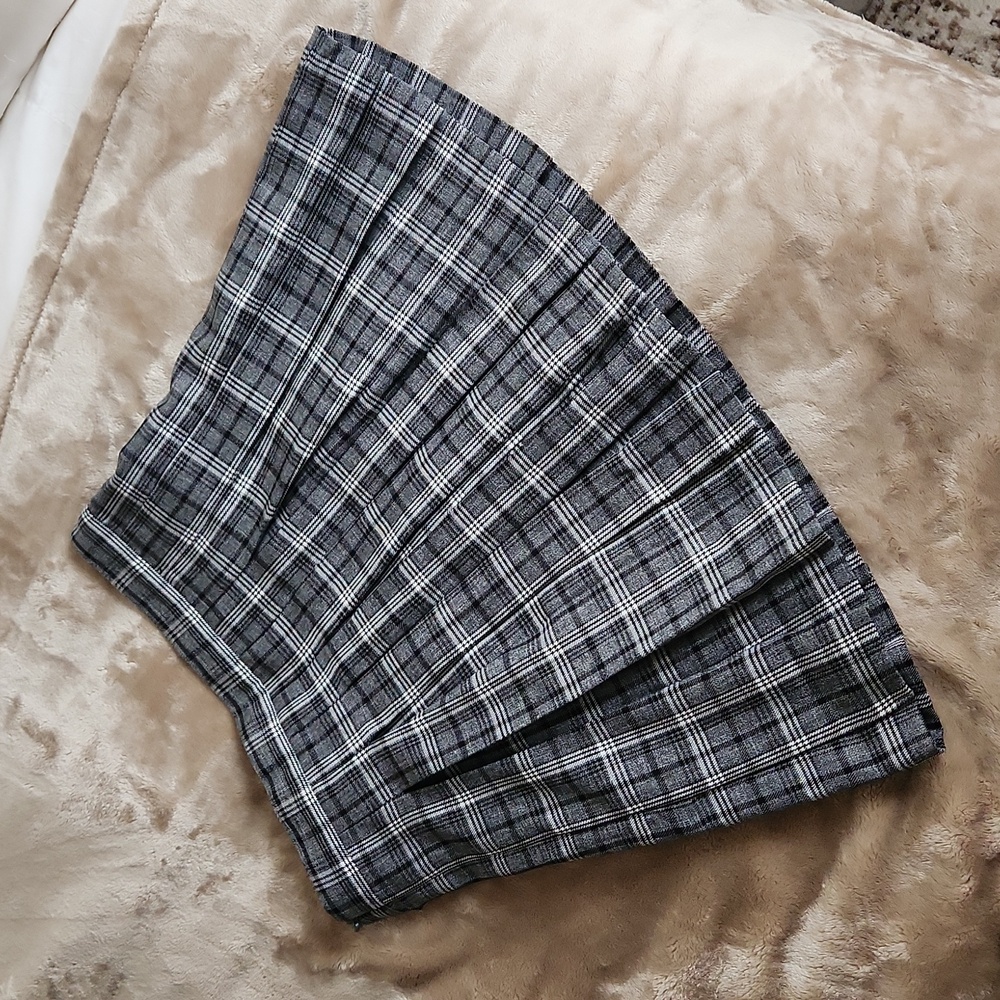 Pull&Bear Plaid Skirt